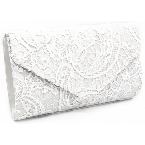 Clutch Purse Women's Evening Bag Wedding Party Envelope Handbag - Picture 3 of 7